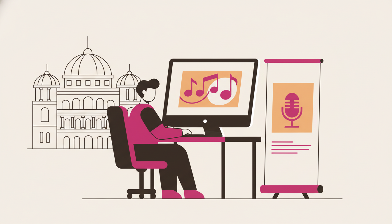 Rollup Konzerthaus gestalten: So ziehen Sie Besucher an!